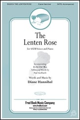 The Lenten Rose SATB choral sheet music cover